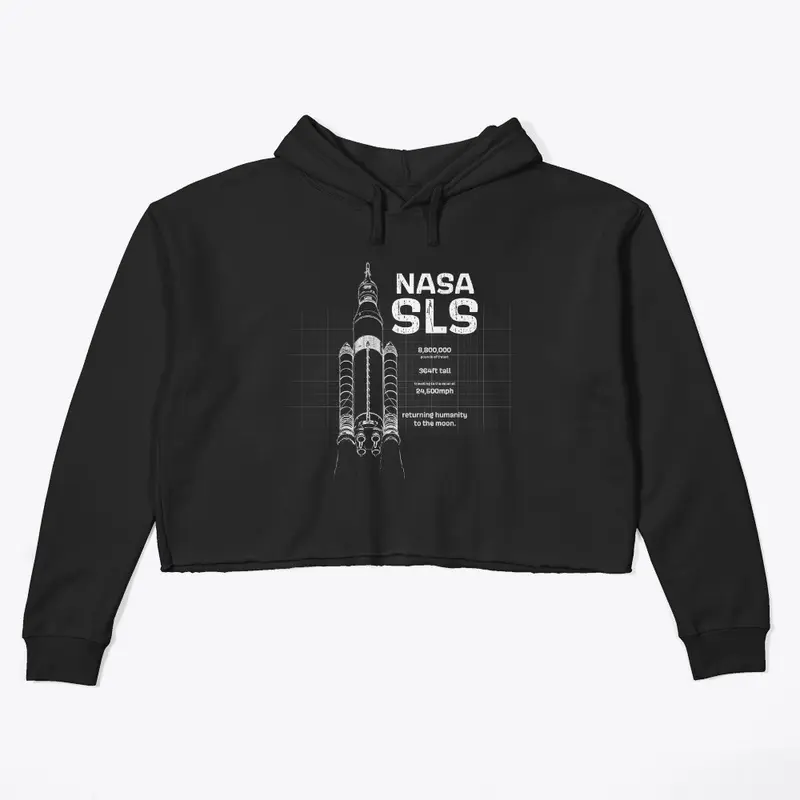 SLS Crop Hoodie